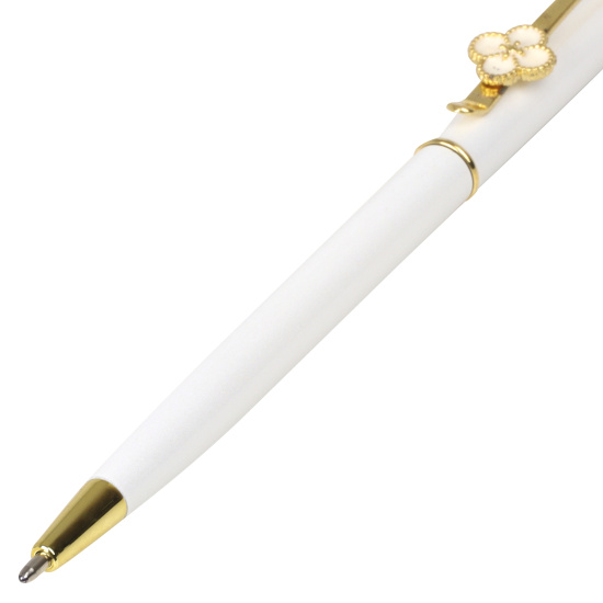 Ручка шариковая, пишущий узел F (fine) 0,7 мм, корпус круглый, цвет чернил синий Гортензия FIORENZO 232039
