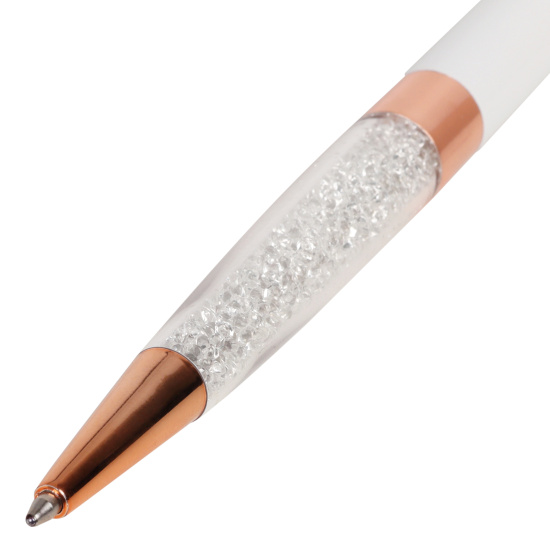 Ручка шариковая, пишущий узел F (fine) 0,7 мм, корпус круглый, цвет чернил синий Кристалл FIORENZO 232026