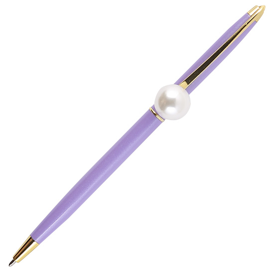 Ручка шариковая, пишущий узел F (fine) 0,7 мм, корпус круглый, цвет чернил синий Цветы акварель FIORENZO 232045