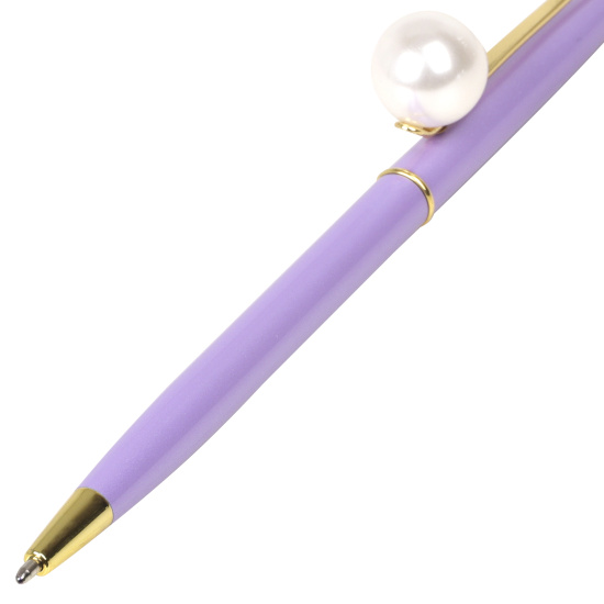 Ручка шариковая, пишущий узел F (fine) 0,7 мм, корпус круглый, цвет чернил синий Цветы акварель FIORENZO 232045