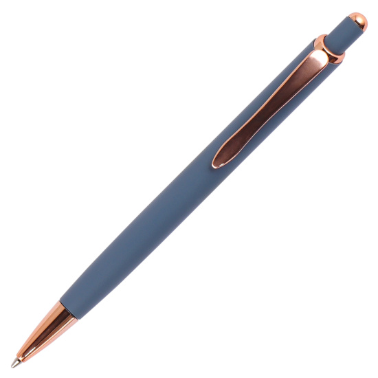 Ручка шариковая, пишущий узел F (fine) 0,7 мм, корпус круглый, цвет чернил синий Стильный офис FIORENZO 232027