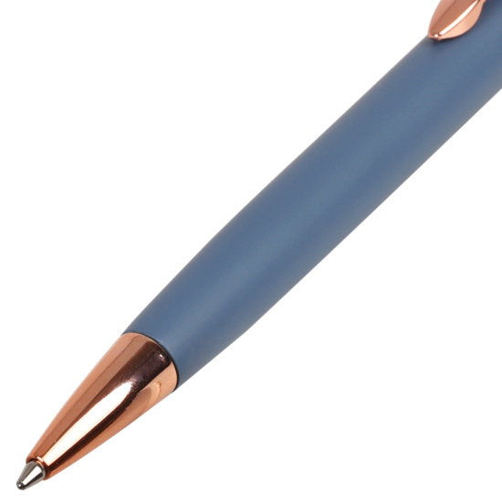 Ручка шариковая, пишущий узел F (fine) 0,7 мм, корпус круглый, цвет чернил синий Стильный офис FIORENZO 232027