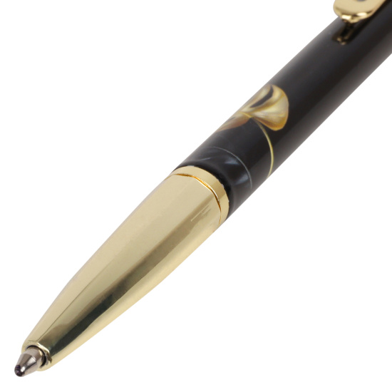 Ручка шариковая, пишущий узел F (fine) 0,7 мм, корпус круглый, цвет чернил синий Тропический шик FIORENZO 232010