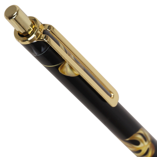 Ручка шариковая, пишущий узел F (fine) 0,7 мм, корпус круглый, цвет чернил синий Тропический шик FIORENZO 232010