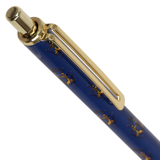 Ручка шариковая, пишущий узел F (fine) 0,7 мм, корпус круглый, цвет чернил синий Скарабей FIORENZO 232012