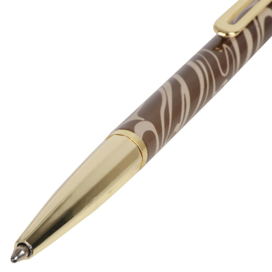 Ручка шариковая, пишущий узел F (fine) 0,7 мм, корпус круглый, цвет чернил синий Грация FIORENZO 232013