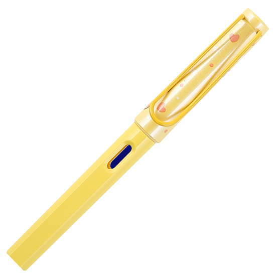 Ручка перо цвет корпуса желтый, цвет чернил синий Утёнок КОКОС 231037 Ka Ba Xiong