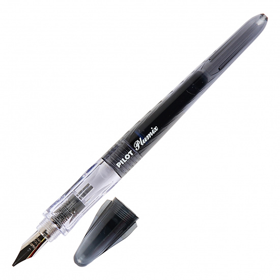 Ручка перо Pilot Plumix Neon Medium корп черный FCD-PXN B син