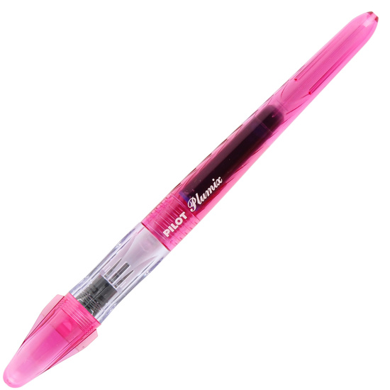 Ручка перо M (medium) 1 мм, цвет корпуса розовый, цвет чернил синий Plumix Neon Medium Pilot FCD-PXN P