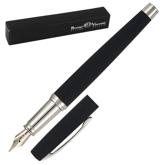 Ручка перо BrunoVisconti Sienna синий металлический корпус 20-0344