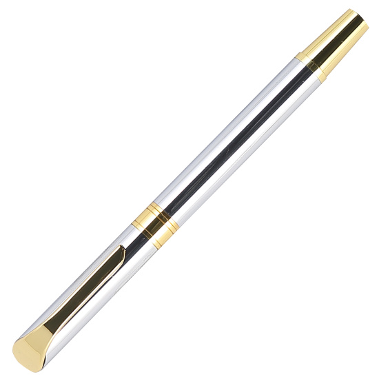 Ручка перо подарочная, цвет корпуса серебро заправляемая FIORENZO 184238