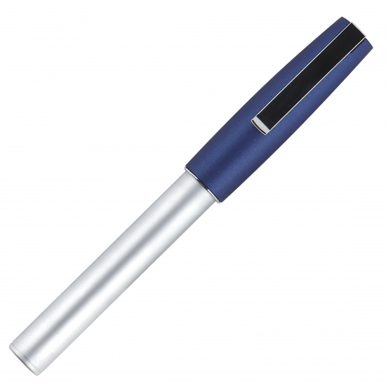 Ручка роллер, подарочная, 0,7 мм, цвет корпуса синий Metallic Faber-Castell 149215