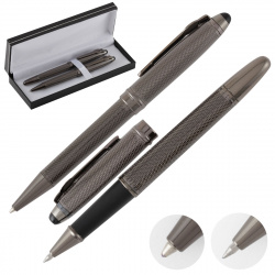 Набор FIORENZO ручка шариковая и ручка-роллер, M (medium) 1 мм, цвет чернил синий 184236