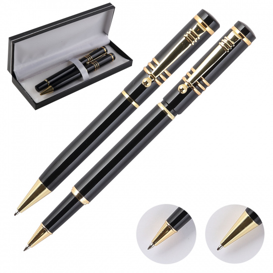 Набор FIORENZO ручка шариковая и ручка-роллер, M (medium) 1 мм, цвет чернил синий 184232