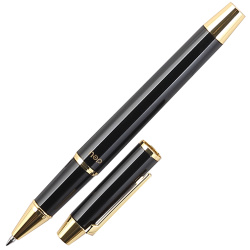 Ручка подарочная, пишущий узел F (fine) 0,5 мм, цвет чернил черный, подарочная коробка Deli S158