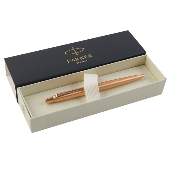Ручка шариковая PARKER Jotter Pink Gold GT 9000030333/P953675 синяя