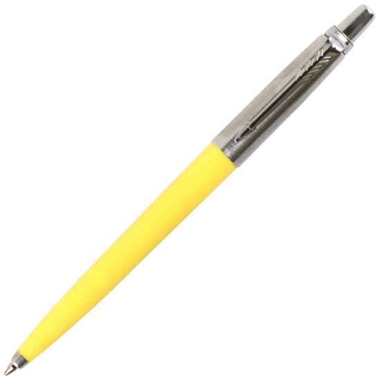 Ручка шариковая, пишущий узел M (medium) 1 мм, цвет чернил синий JOT ORIGINALS YELLOW CT BP M BLU BL Jotter Parker 2076056