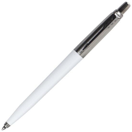 Ручка шариковая, пишущий узел M (medium) 1 мм, цвет чернил синий Originals White Chrome CT Parker S0032930