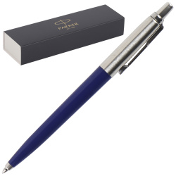 Ручка подарочная, шариковая, пишущий узел M (medium) 1 мм, цвет чернил синий Jotter Parker R0033170