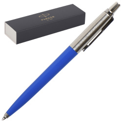 Ручка шариковая, пишущий узел M (medium) 1 мм, корпус круглый, цвет чернил синий Originals Blue  Chrome CT Jotter Parker 2111181