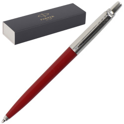 Ручка подарочная, шариковая, пишущий узел M (medium) 1 мм, цвет чернил синий Originals Red Chrome CT Jotter Parker S0033330
