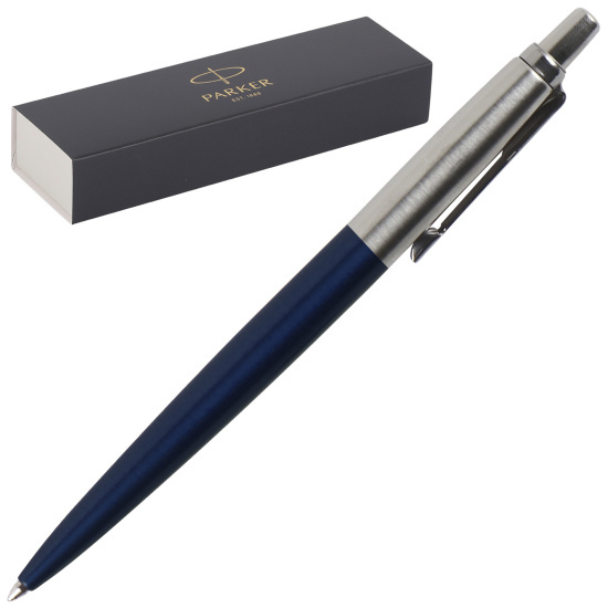 Ручка шариковая, пишущий узел M (medium) 1 мм, цвет чернил синий JOT ROYAL BLUE CT BP M. GB Jotter Parker 1953186