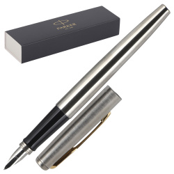 Ручка подарочная, M (medium) 1 мм, цвет корпуса серебро SS Jotter Parker 2030948