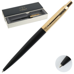 Ручка PARKER Jotter шар BND STR BLK GT BP M GB 1953202 син