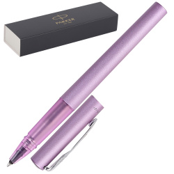 Ручка-роллер подарочная, F (fine) 0,5 мм, цвет корпуса сиреневый, цвет чернил черный LILAC Vector XL Parker 2159778
