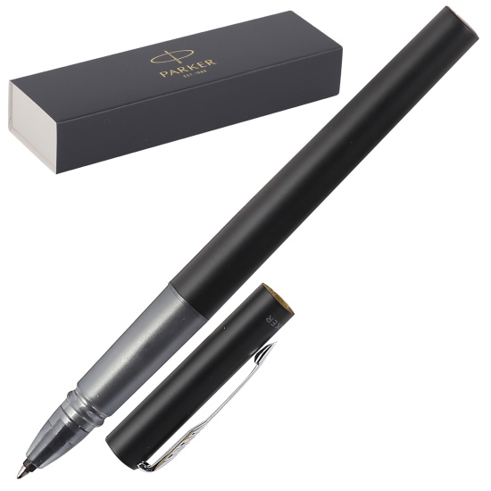 Ручка роллер, подарочная, F (fine) 0,5 мм, цвет корпуса черный Black Vector XL Parker 2159774