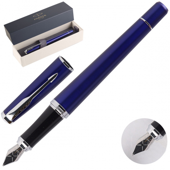 Ручка подарочная, F (fine) 0,8 мм, цвет корпуса синий Nightsky Blue Urban Parker 1931598