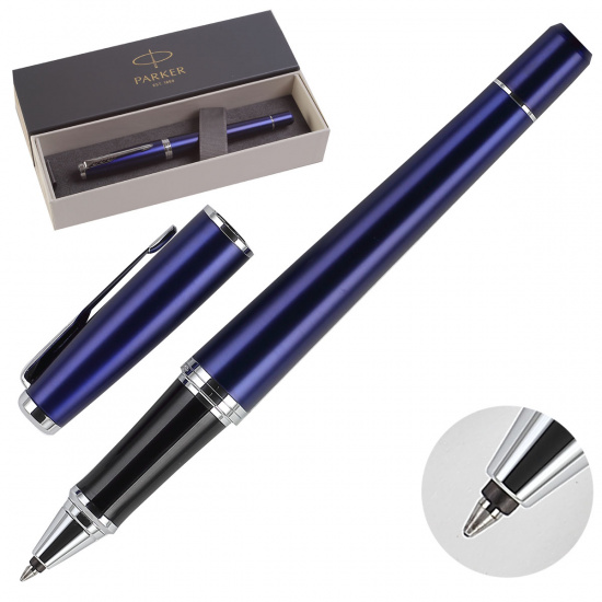 Ручка роллер, подарочная, F (fine) 0,5мм Nightsky Blue CT Urban Parker 1931589