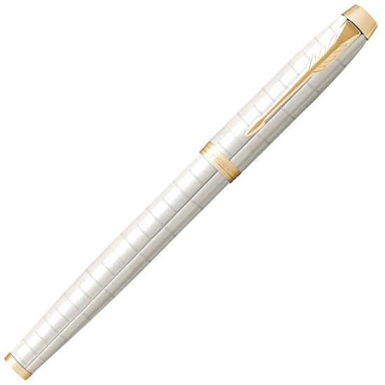 Ручка подарочная, F (fine) 0,8 мм, цвет корпуса жемчужный Pearl GT IM Premium Parker CW2143649