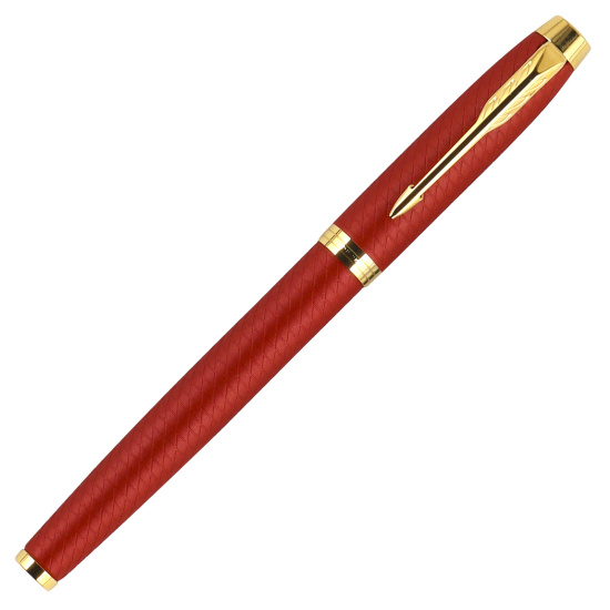 Ручка роллер, подарочная, F (fine) 0,5 мм, цвет корпуса красный Red GT IM Premium Parker 2143647