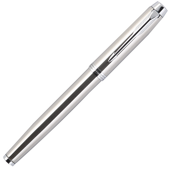 Ручка подарочная, F (fine) 0,8 мм, цвет корпуса серебро Stainless Steel CT IM Parker 2143635