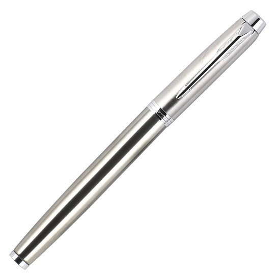 Ручка роллер, подарочная, F (fine) 0,8 мм, цвет корпуса серебро Stainless Steel CT IM Parker 2143633