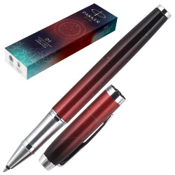 Ручка роллер, подарочная, F (fine) 0,8 мм, цвет корпуса рисунок SE PORTAL RB F.BLK GB IM Parker 2152997