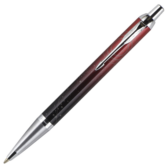 Ручка шариковая, подарочная, M (medium) 1 мм, механизм подачи стержня нажимной, цвет корпуса градиент SE PORTAL BP M.BLU GB IM Parker 2152998