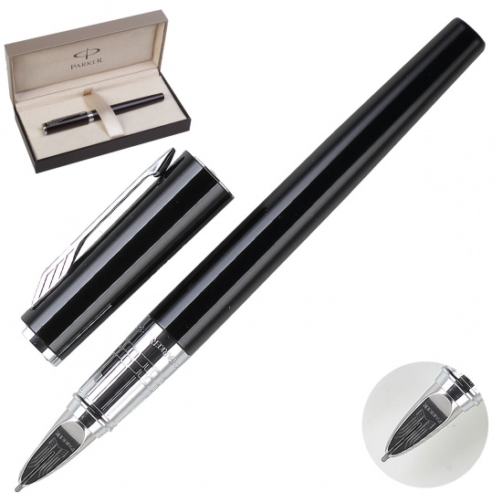 Ручка подарочная, Пятый пишущий узел (Parker-5th), цвет корпуса черный Ingenuity Parker S0959030