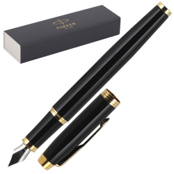 Ручка подарочная, F (fine) 0,8 мм, цвет корпуса черный Parker 1931645