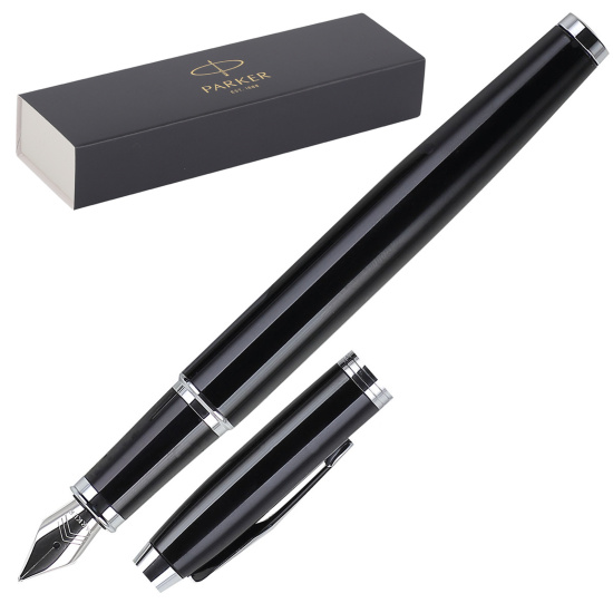 Ручка подарочная, F (fine) 0,8 мм, цвет корпуса черный IM Black CT IM Parker 1931644