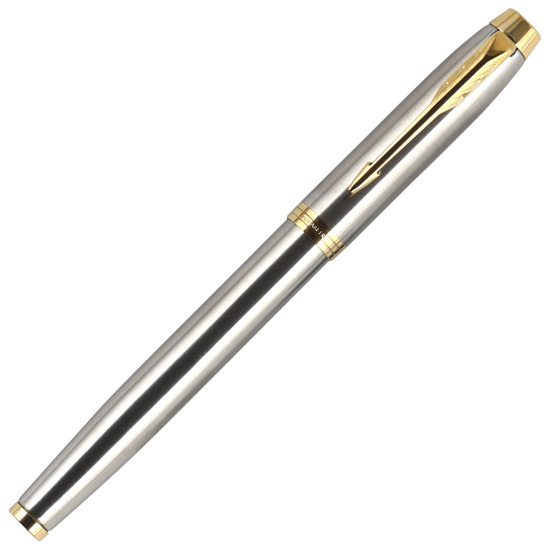 Ручка подарочная, F (fine) 0,8 мм, цвет корпуса серебро IM BMTL GT IM Parker 1931649