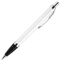 Ручка PARKER IM Metal White CT шар 1931675