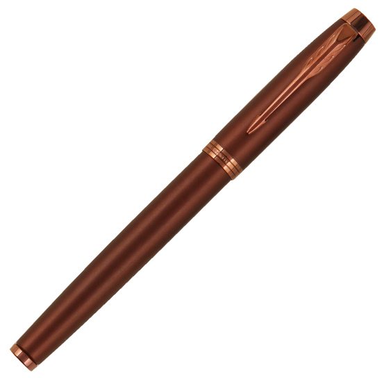 Ручка M (medium) 1 мм, цвет корпуса бордовый, цвет чернил синий Professionals Monochrome F328 Burgundy PVD M IM Parker 2190512
