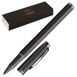 Ручка, роллер, подарочная, F (fine) 0,5 мм, цвет корпуса графитовый, Titanium, IM Professionals Monochrome, Parker, 2172960/P691316