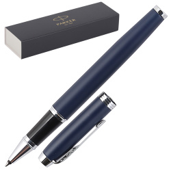Ручка роллер, подарочная, F (fine) 0,5 мм, цвет корпуса синий IM Core Parker 1931661