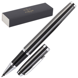 Ручка роллер, подарочная, F (fine) 0,8 мм, цвет корпуса серый Core T321 IM Parker CW1931664