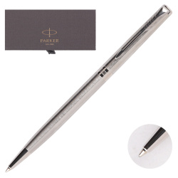 Ручка PARKER Sonnet Core К426 Slim Stainless Steel CT шар корп латунь/палладий 1931513 черн