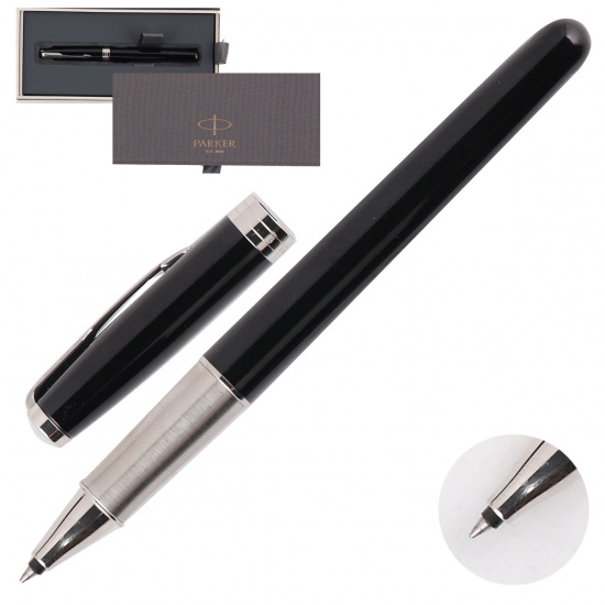 Ручка PARKER Sonnet Core Т530 роллер корп латунь/лак палладий 1948081 черн