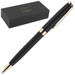 Ручка шариковая, пишущий узел M (medium) 1 мм, цвет чернил черный Matte Black GT Sonnet Parker 1931519